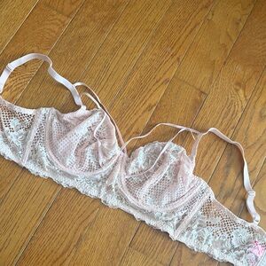 La SENZA Light Pink Lace Underwire Bra